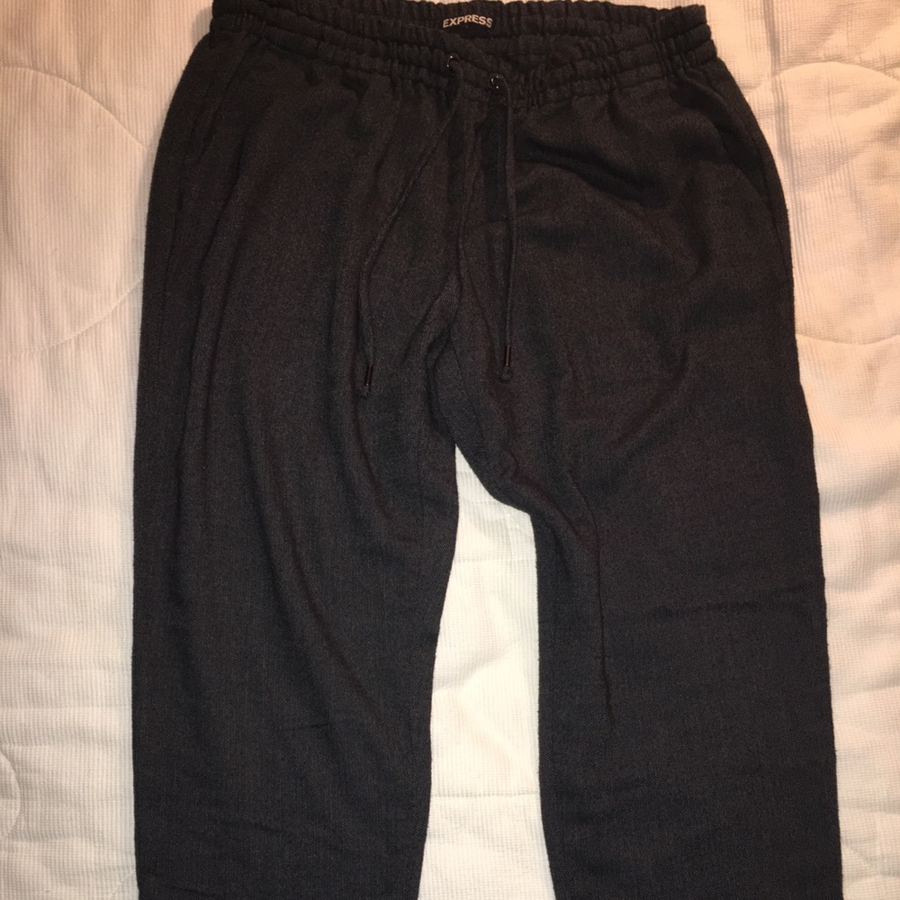 🖤Express dark gray sweats